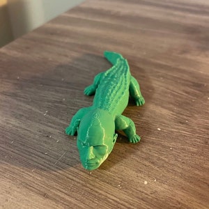 3D Printed Rockodile Dwayne The Rock Johnson Crocodile