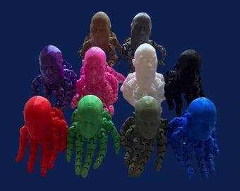 Pulpo de roca Roctopus impreso en 3D
