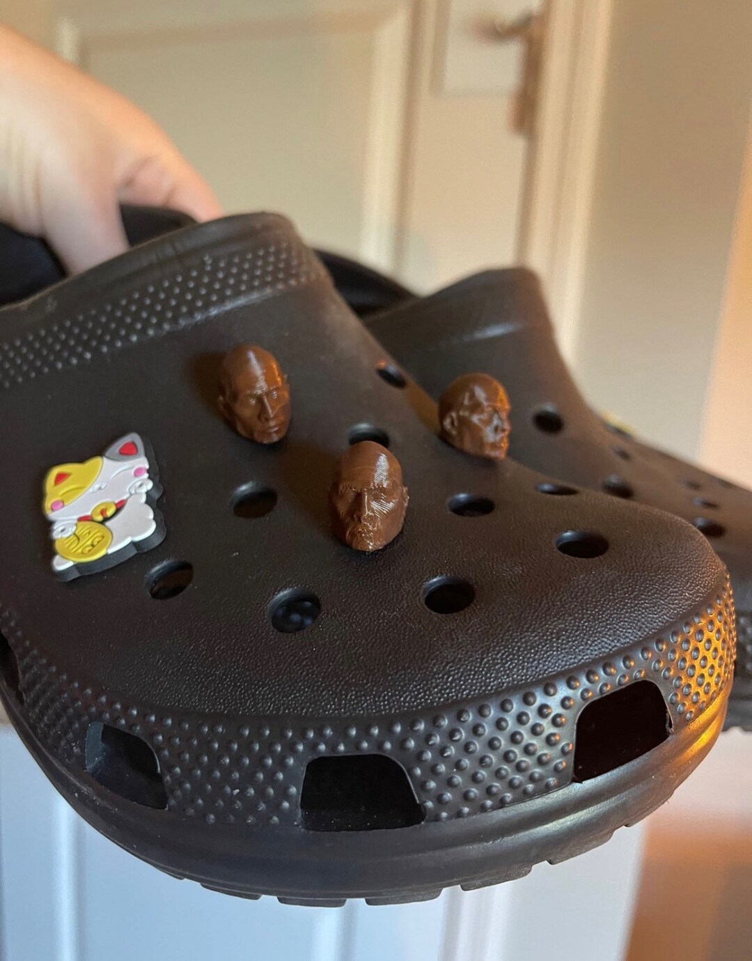 3D Printed 10 Rock Crock Croc Jibbitz Dwayne the Rock Johnson Etsy