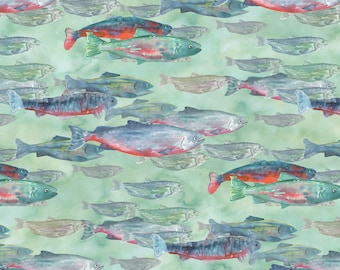 Zalm Run – Archiefdruk