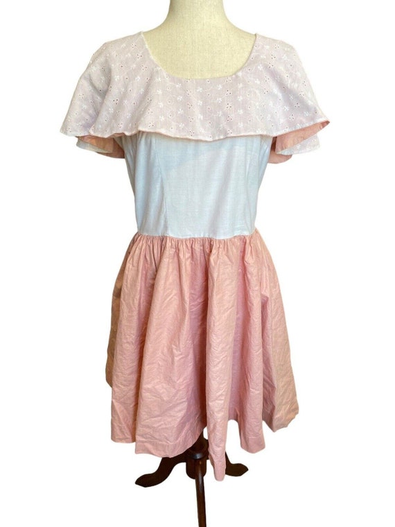 Square Dance Swing Dress Western Large Vintage 50s