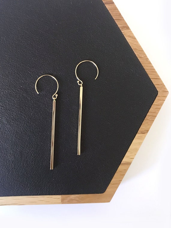 Long Bar Earrings