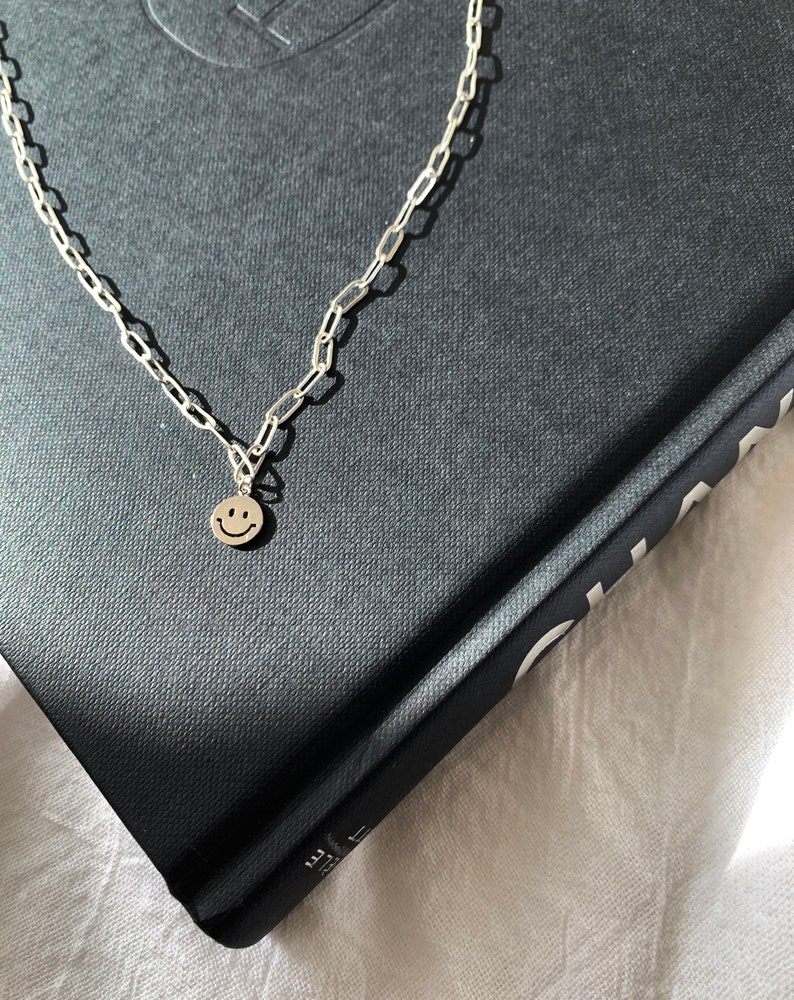 Smiley Gold Necklace - Gold