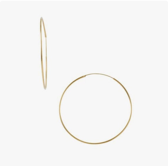 14K Gold filled Hoop Earrings