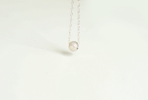 Tiny Round Bead Necklace