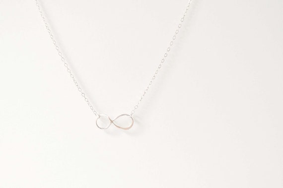 Sterling Silver Infinity Necklace