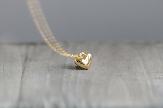 14k Gold Filled Heart Necklace