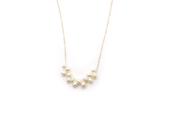 Pearl Long gold filled Necklace