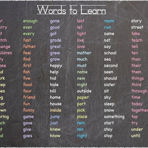 high frequency sight words first grade high frequency sight words first grade