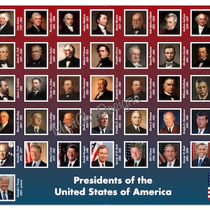 US Presidents - Digital Download