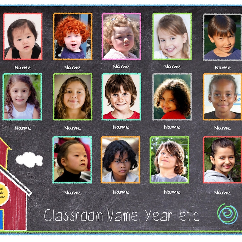 Large Schoolhouse Template Etsy Large Schoolhouse Template Etsy