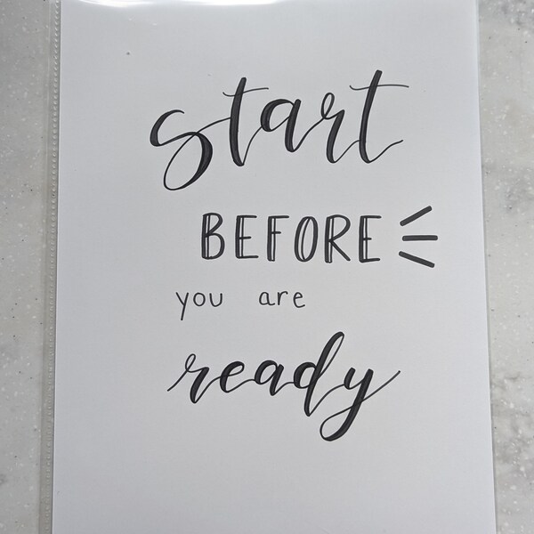 Hand Lettered Sign - Etsy