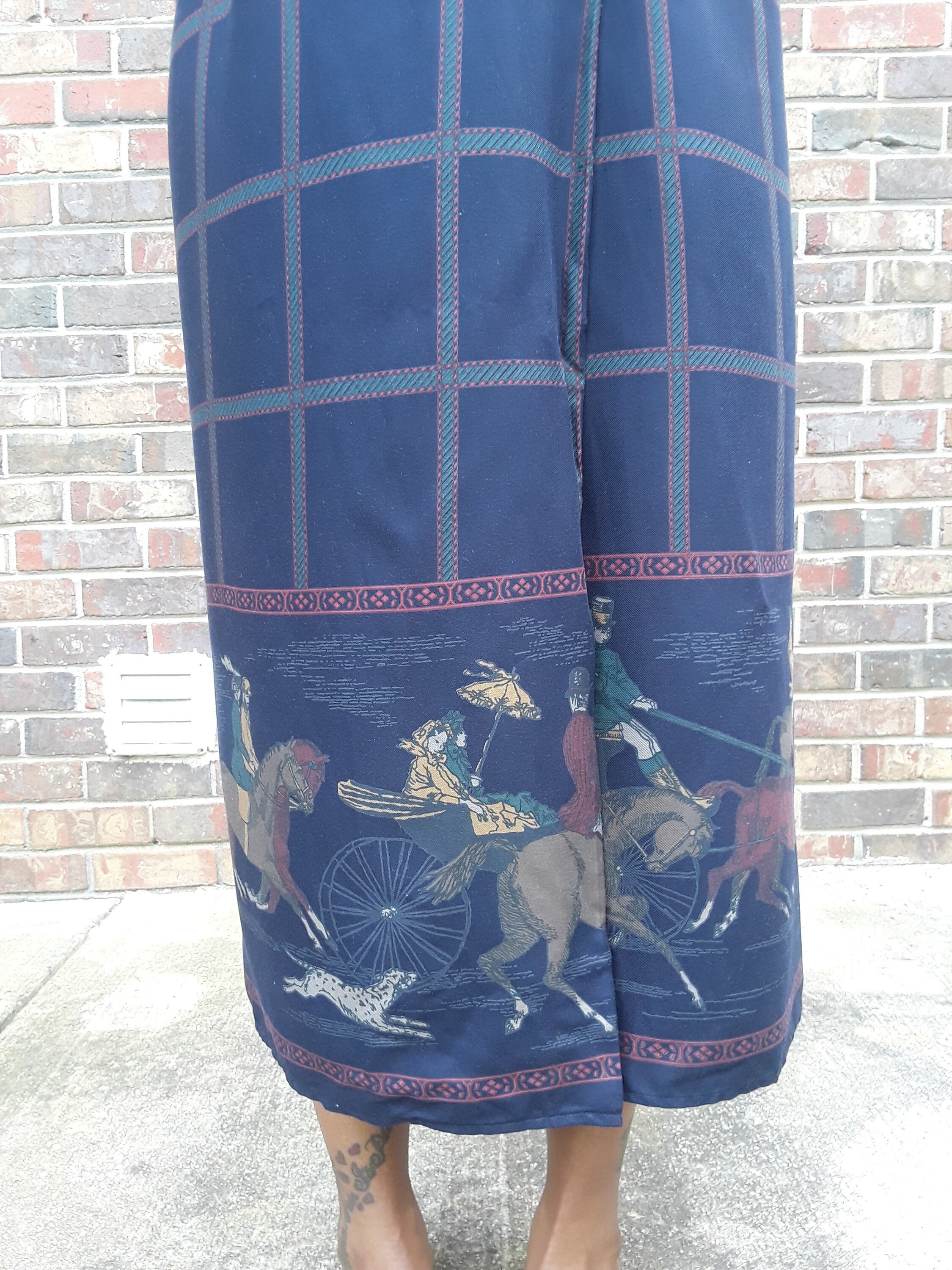 90's Plaid Skirt Suit by Charter Club