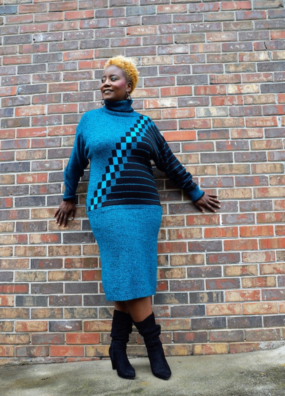 Sporty top sweater dress