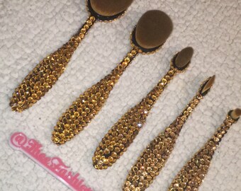 Bling oval brushes