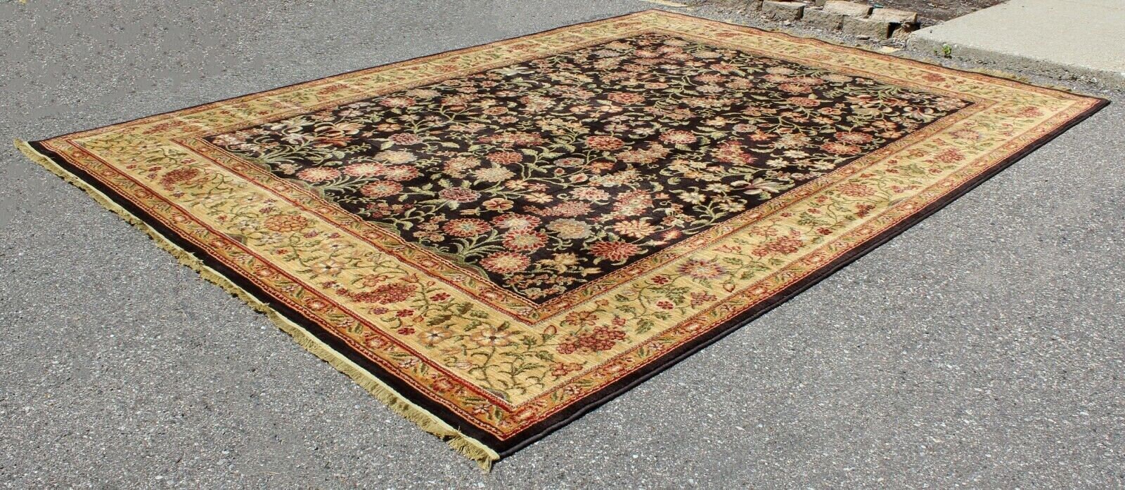 Contemporary Traditional Massive Nylon Rectangular Area Rug Carpet Shaw ...