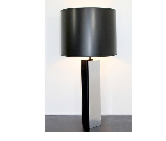mid century chrome lamp