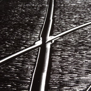 Otis Sprow Railroad Tracks 1978 Contemporary Silver Gelatin Photograph Framed image 4