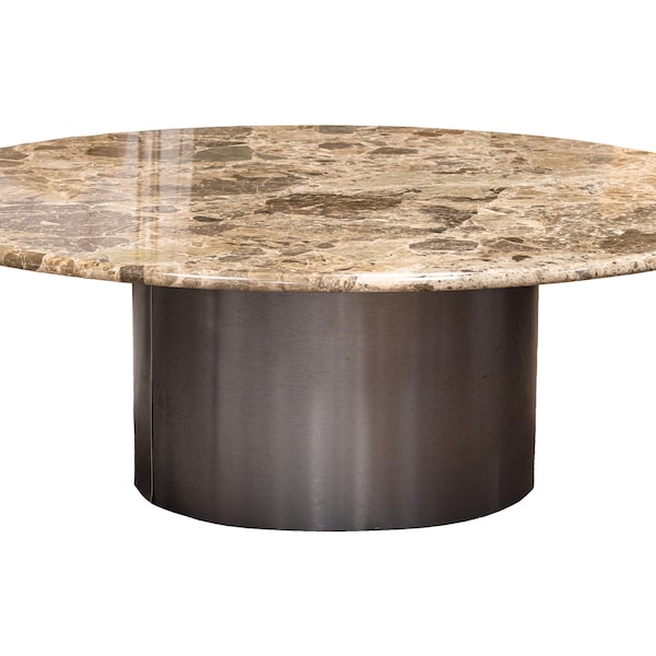 Round Marble Coffee Table Etsy
