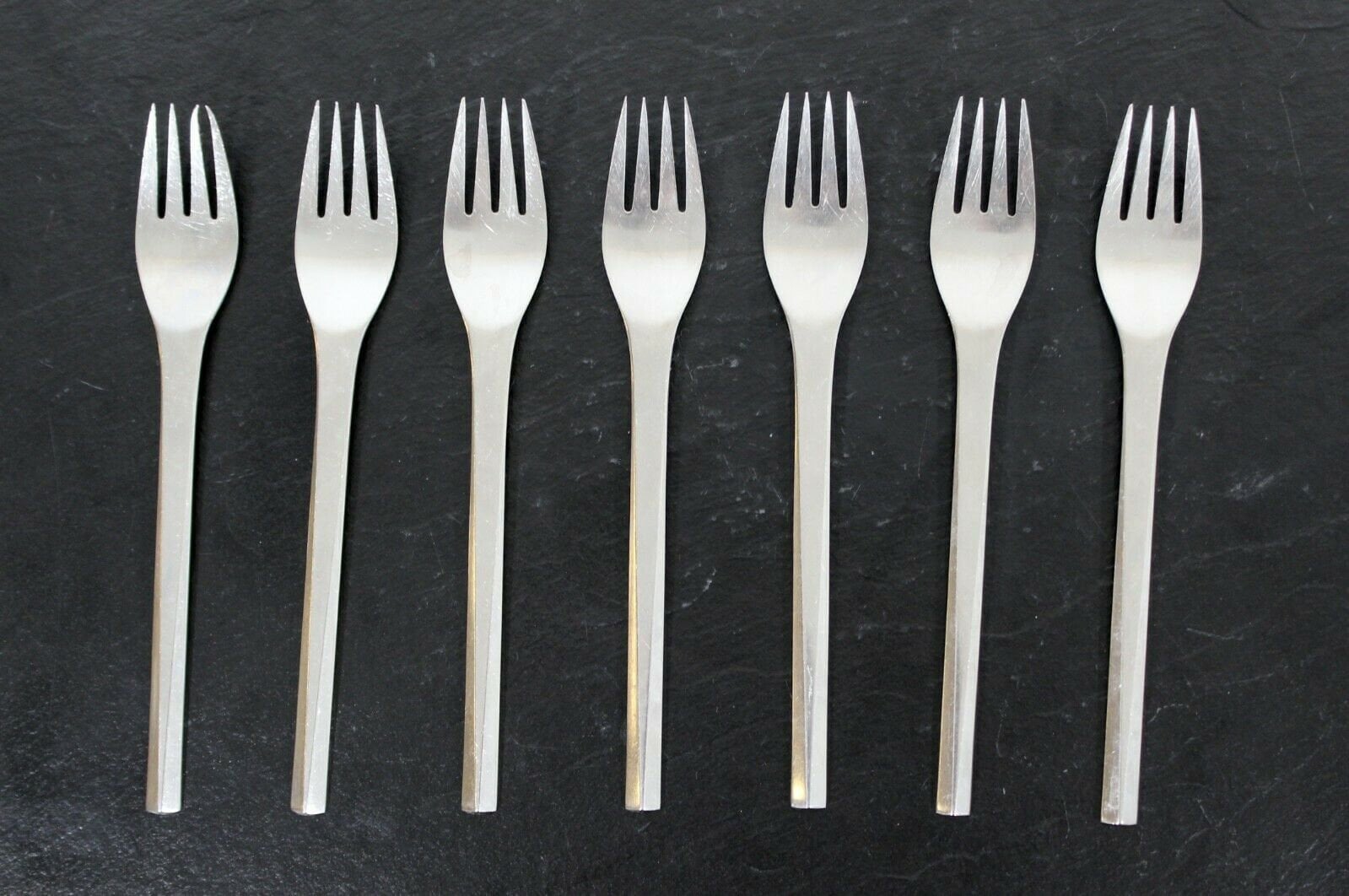 Georg Jensen Stainless Prism Matt Meat Fork
