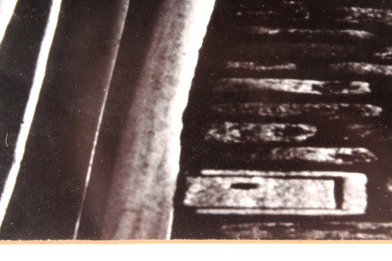 Otis Sprow Railroad Tracks 1978 Contemporary Silver Gelatin Photograph Framed image 7