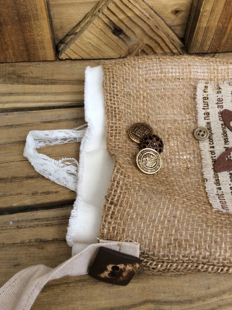 rustic gift bags Eco friendly gift bag fabric gift bag reusable gift wrapping repurposed vintage fabrics reusable gift bag unique gift