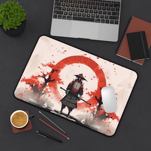 Japanese Gaming Desk Mat, Japanese Mouse Pad,  Gifts for Gamers