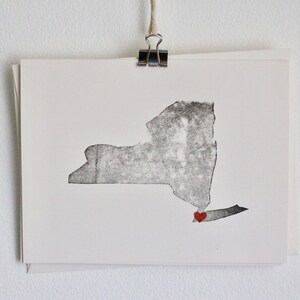 New York Card / New York Greeting Card / New York Thank You Card / New York Stationery / New York Wedding Card / New York Home New York City