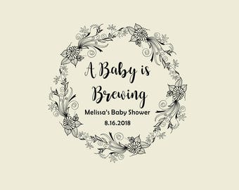Baby Shower stamp1 Gift Tag Stamp Baby Shower Favors Stamp Custom Rubber Stamp Custom Stamp diy Party Oh Baby Stamp Self Inking Stamp
