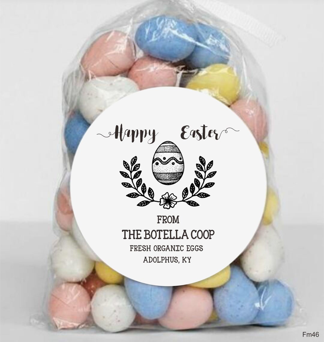 Personalized Eggs Stamps Eggs Carton Stamphappy Easter Stamp Etsy