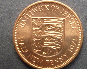 bailiwick of jersey 2p 1971