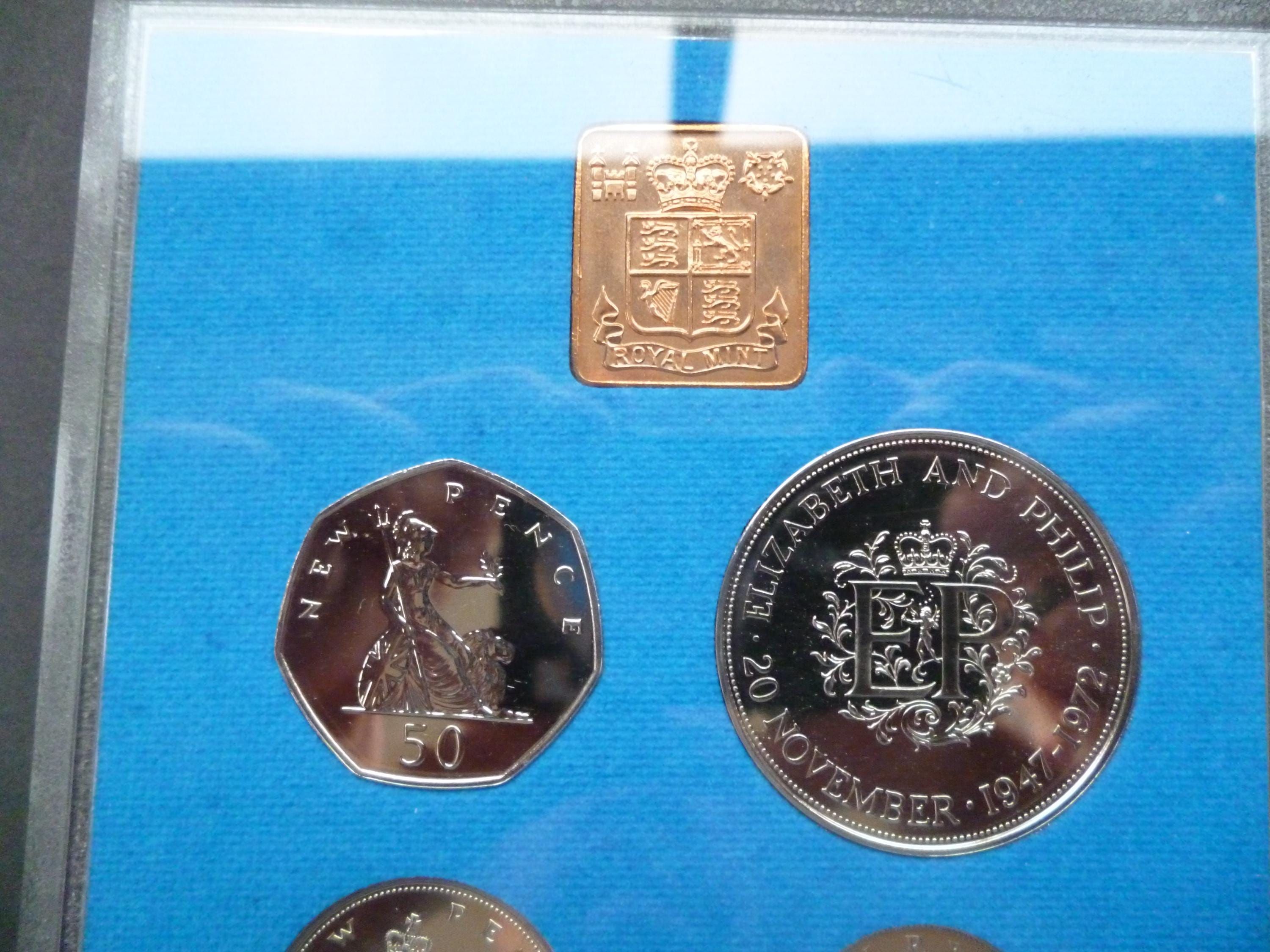 1972年英国プルーフコインセット：ロイヤルミント7枚セット - Etsy 日本