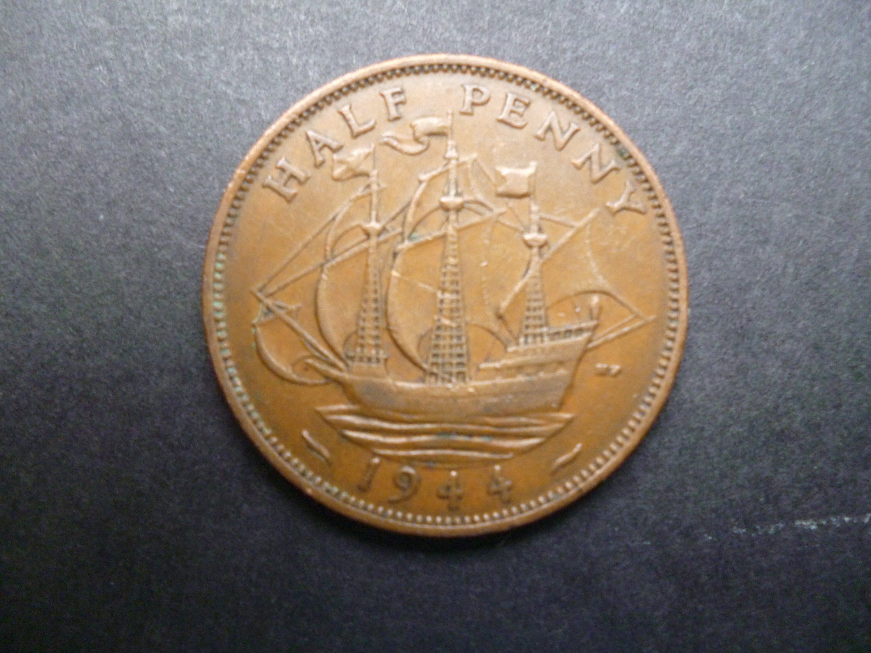 1944年 英国 3ペニーコイン10枚セット イギリス 3ペンスブラス