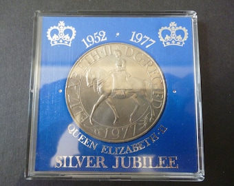1977年 エリザベス2世 Dg Reg Fd ヴィンテージ ジュビリーコイン