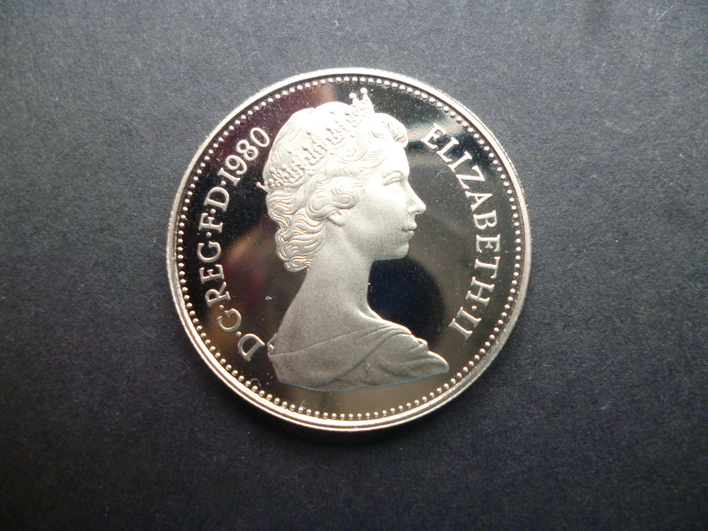 1980年 マン島 エリザベス2世 1クラウン硬貨 JCC | ジャパンコインキャビネット / 英