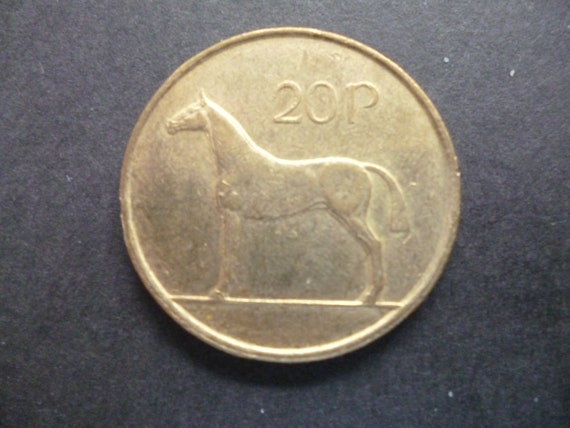 thumbnail image 2 of Ireland 20 Pence Coin – Irish Horse / Harp Design – You Pick The Date 2 of 5