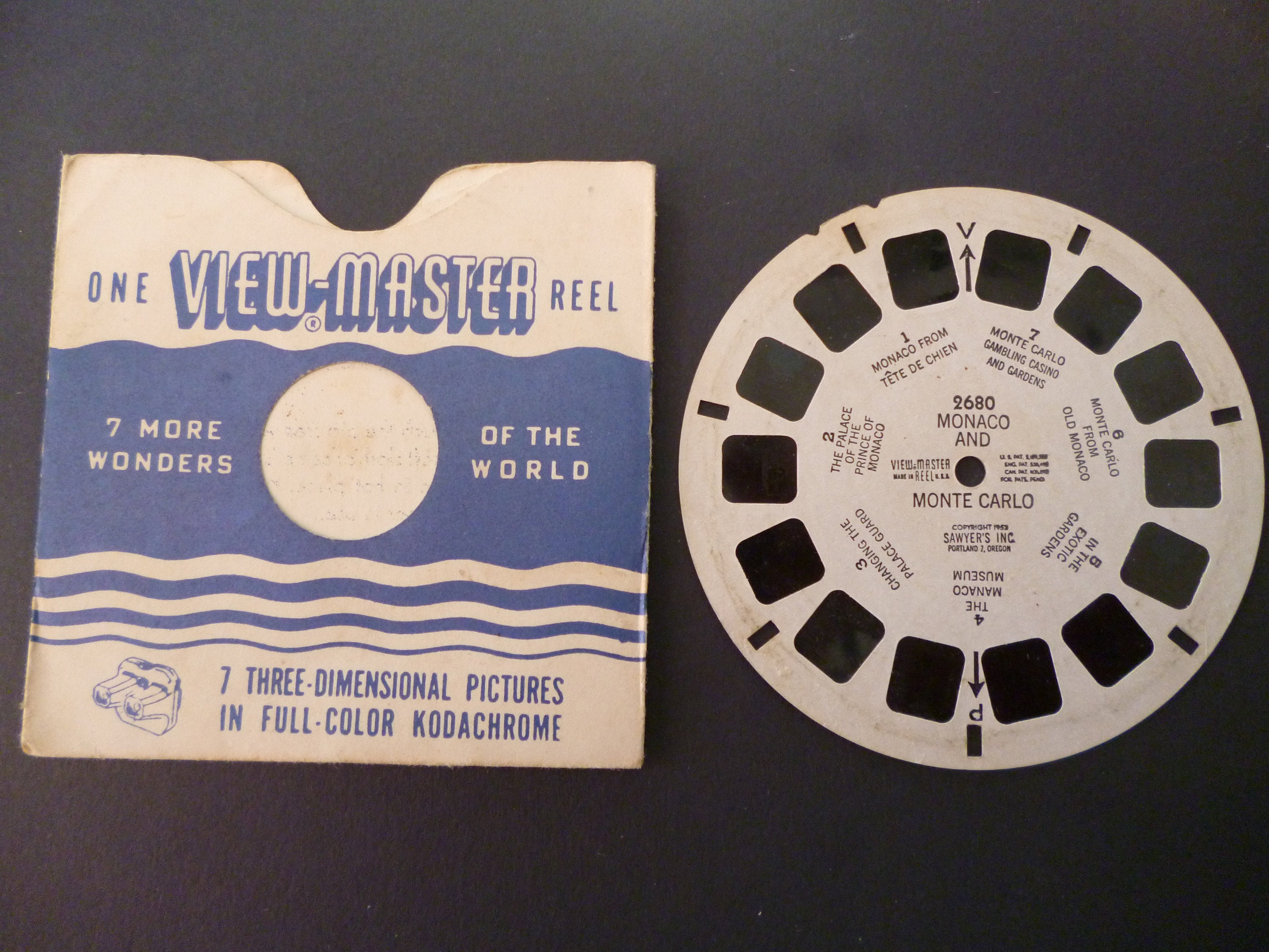 Bellingrath Gardens Mobile Alabama 3d View-Master 3 Reel Packet