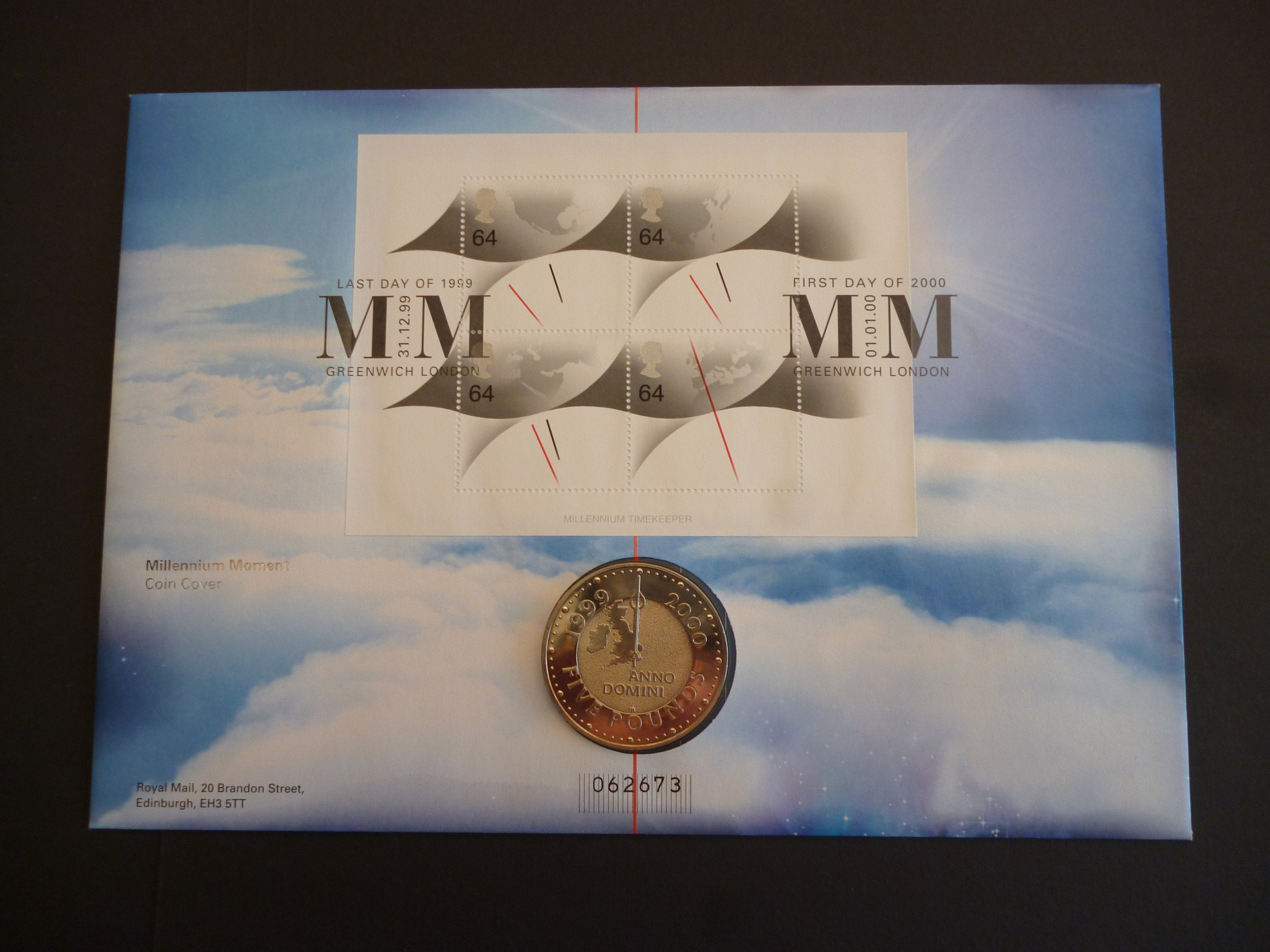 ミレニアム2000 5ポンド硬貨初日カバー - Etsy 日本