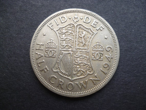 イギリスのハーフクラウンコイン：1947-1967年 キュプロニッケルハーフ