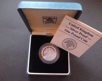 1993年 イギリス プルーフ銀貨 イギリス大型銀貨】（1993年銘 28.3g プルーフ）｜ヨーロッパ