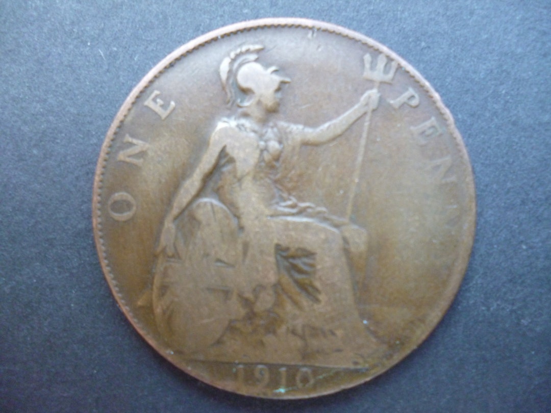 1910年 イギリス エドワード7世 ハーフクラウン 銀貨 1908年