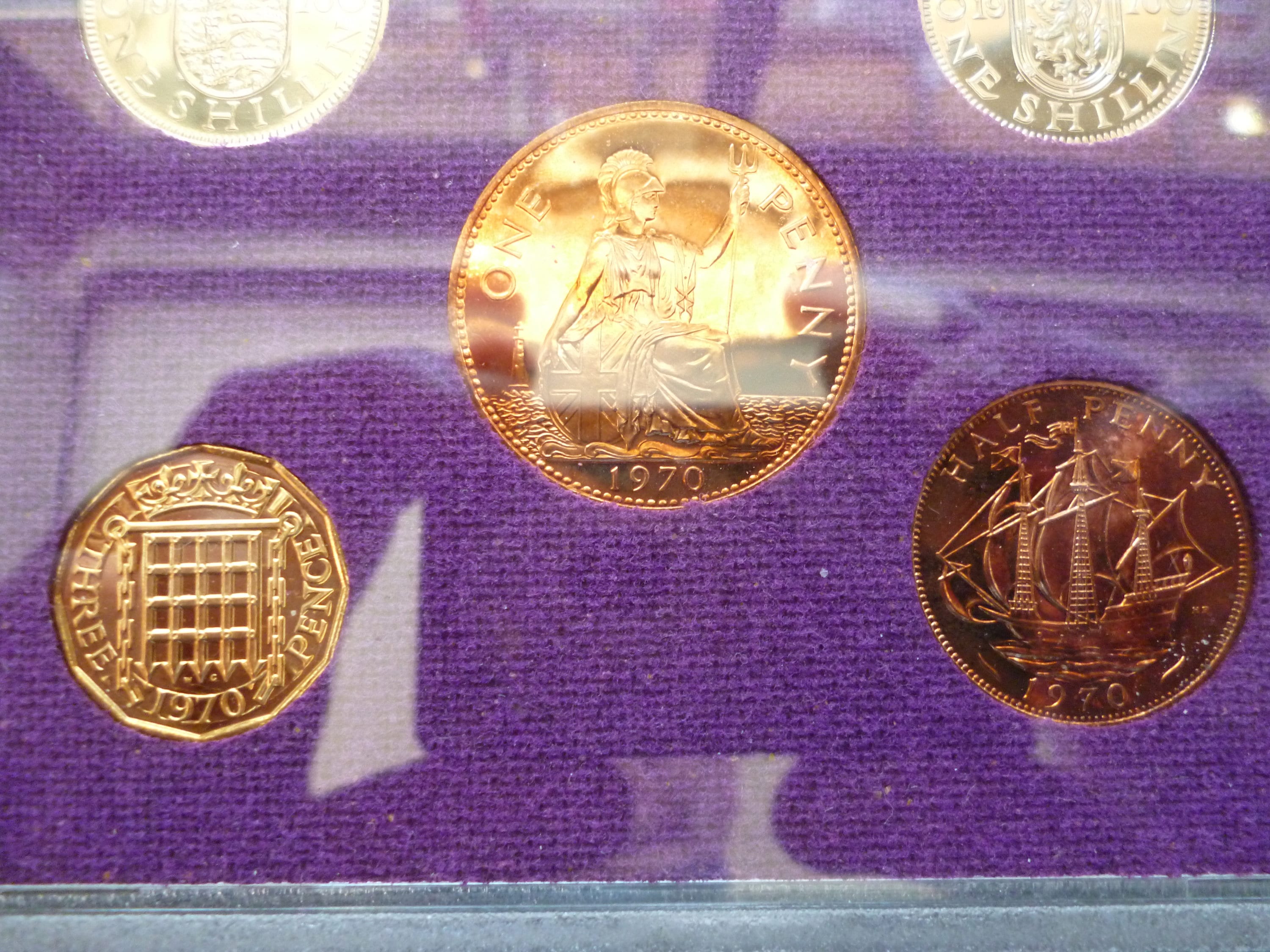 1970年製英国王立造幣局プルーフコインセット - イギリスの貨幣 - Etsy