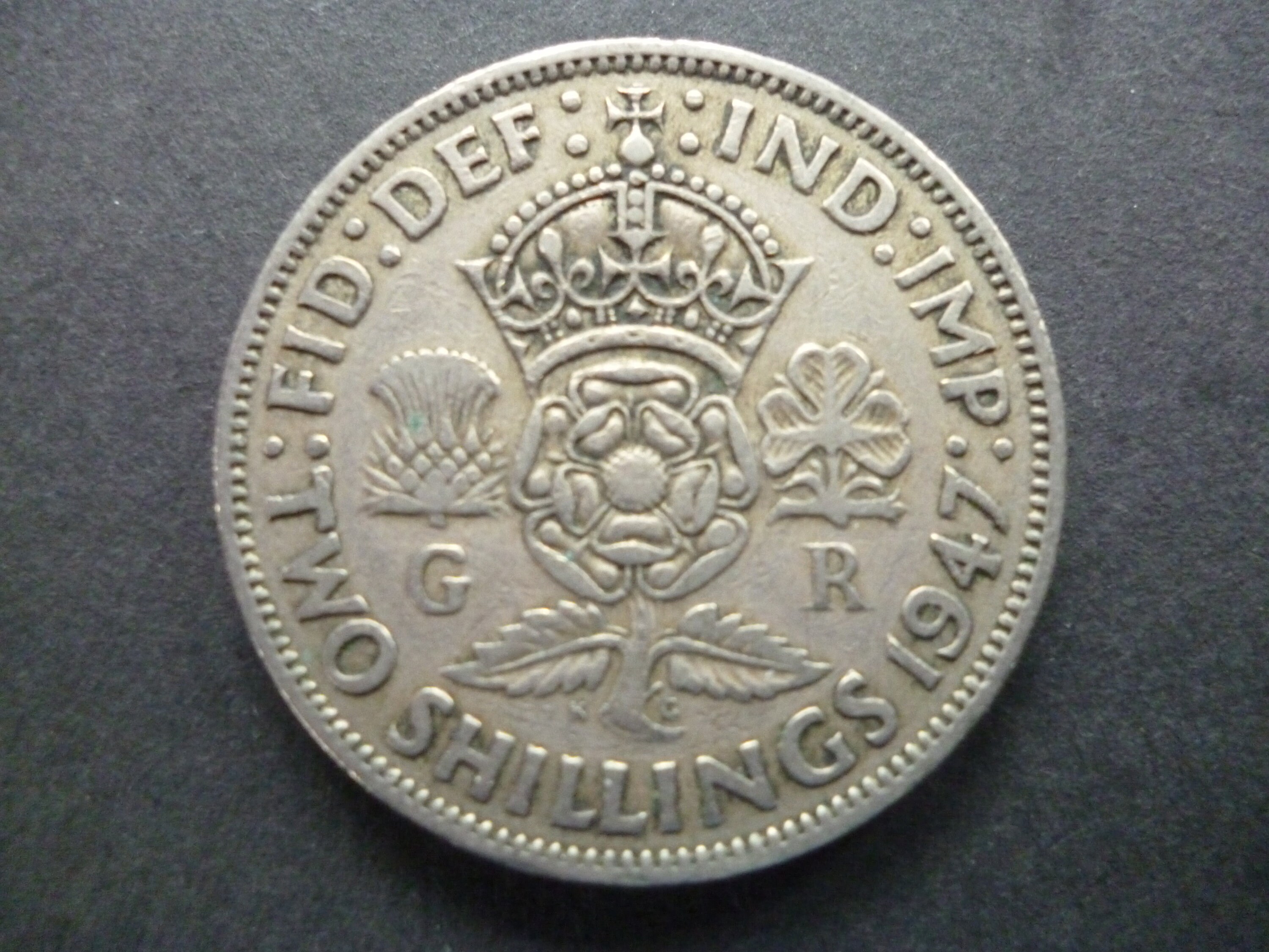イギリス 2シリング フロリン 英国50個 1947年~1951年 イギリス 2シリング フロリン 英国コイン50個 1947年~1951年