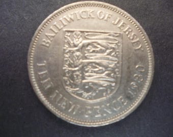 1973年ヴィンテージEEC 50ペンス硬貨：エリザベス2世女王、クラフト