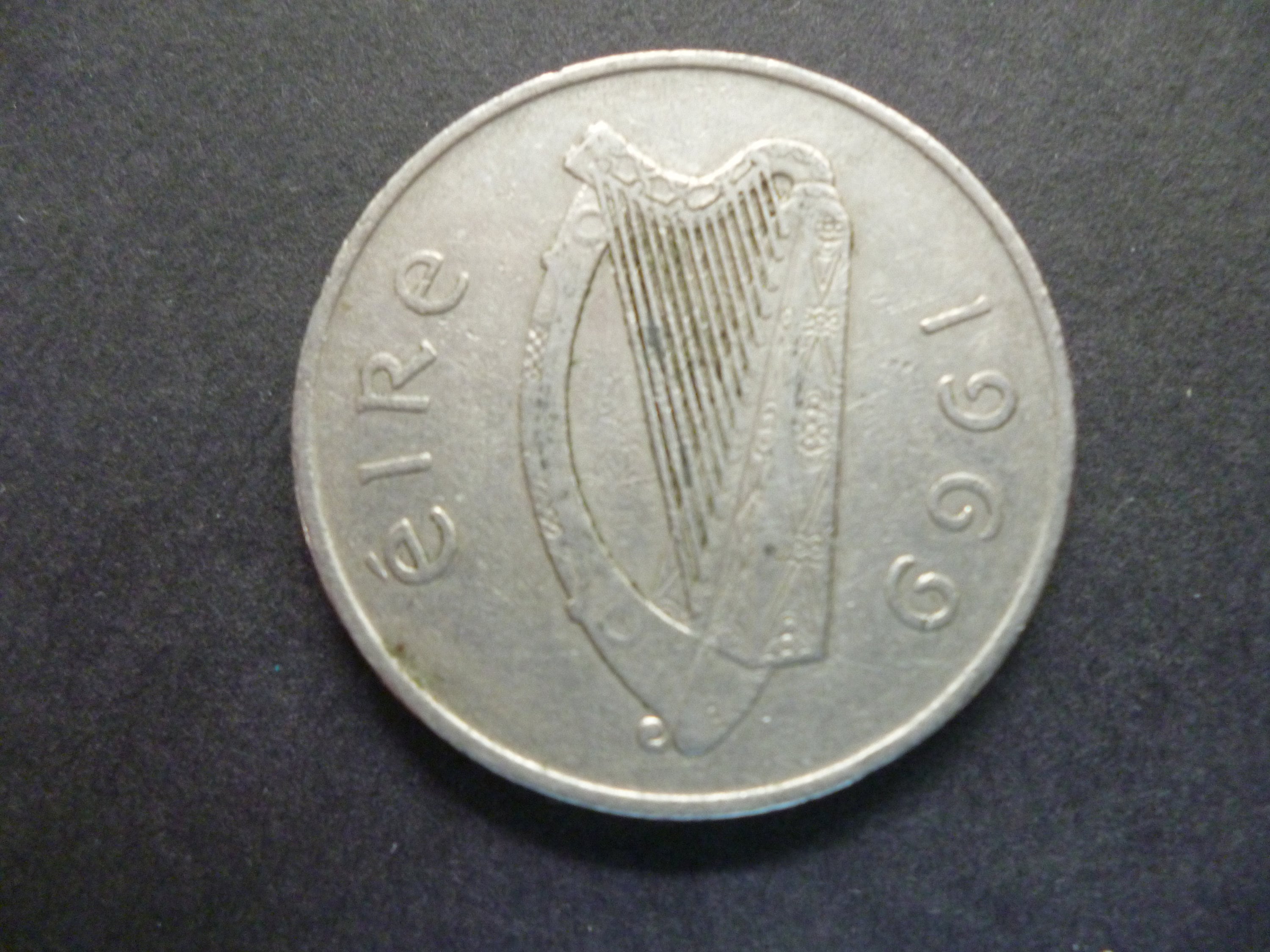 1969 Irish 10p Coin: Salmon Fish, Cupro-nickel, Craft Jewelry - Etsy