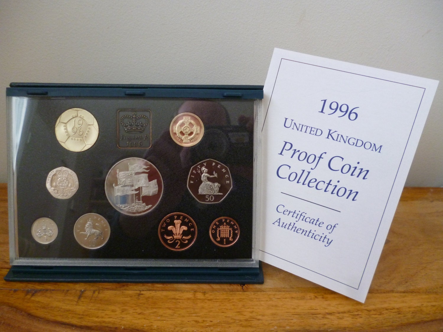 1996 UK Royal Mint Proof Coin Set - Complete Collection - Etsy Canada
