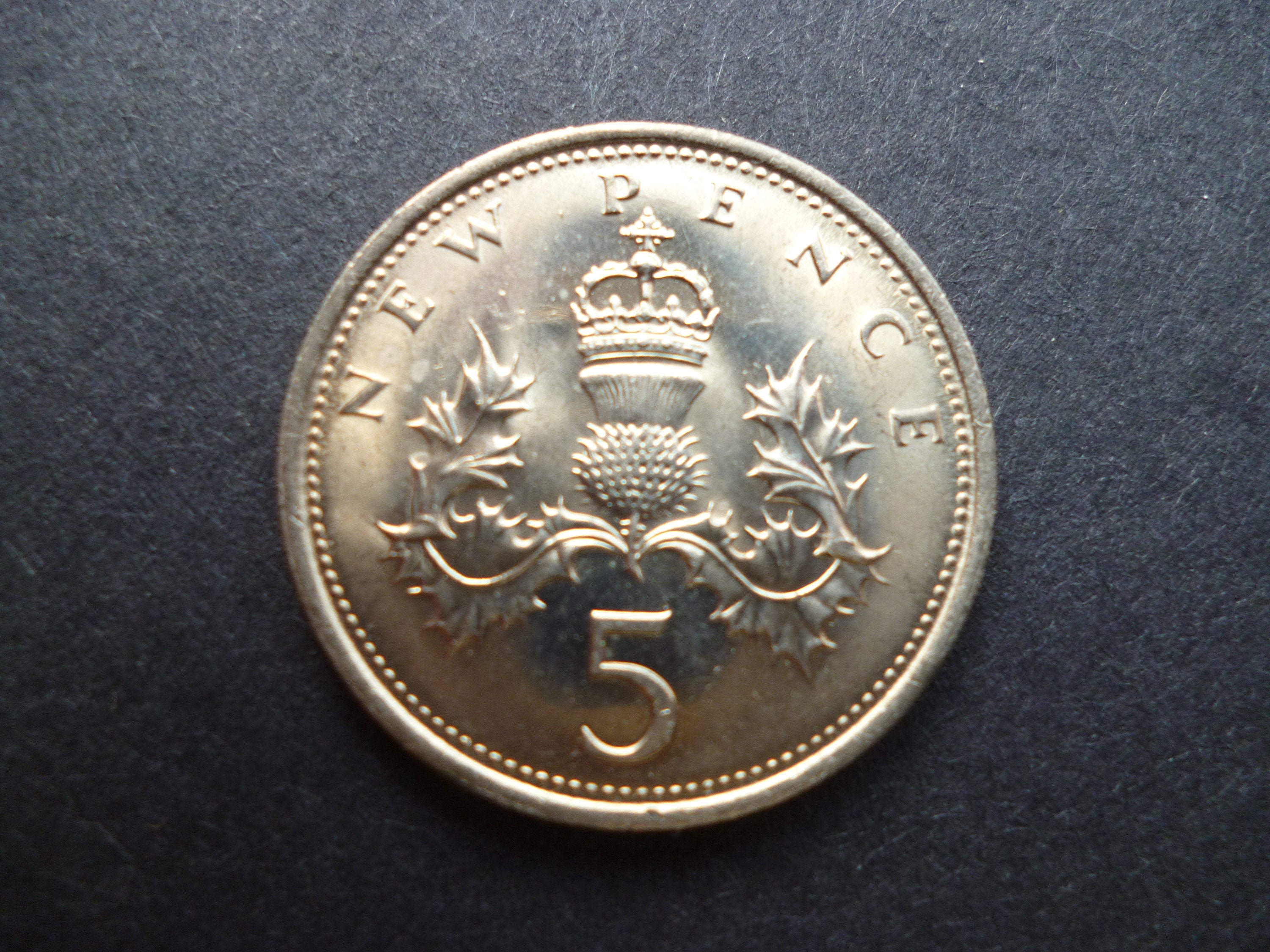 Great Britain Englad 5 Pounds ND 1970-71 Pick 375.b XF++