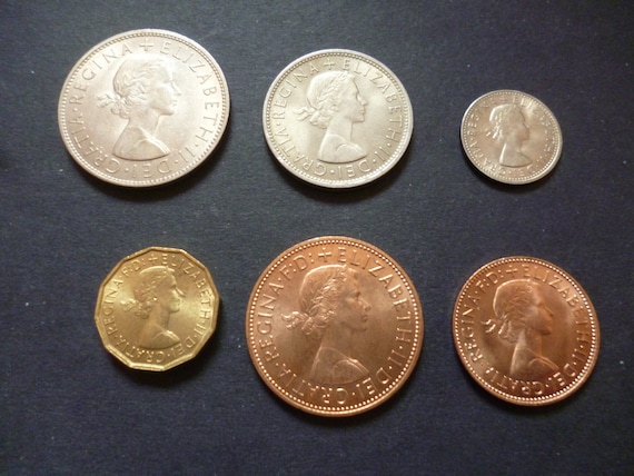 20枚セット イギリス 英国 ハーフクラウン 1947-1967年 美品です