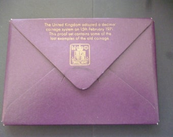 1970年製英国王立造幣局プルーフコインセット - イギリスの貨幣 - Etsy