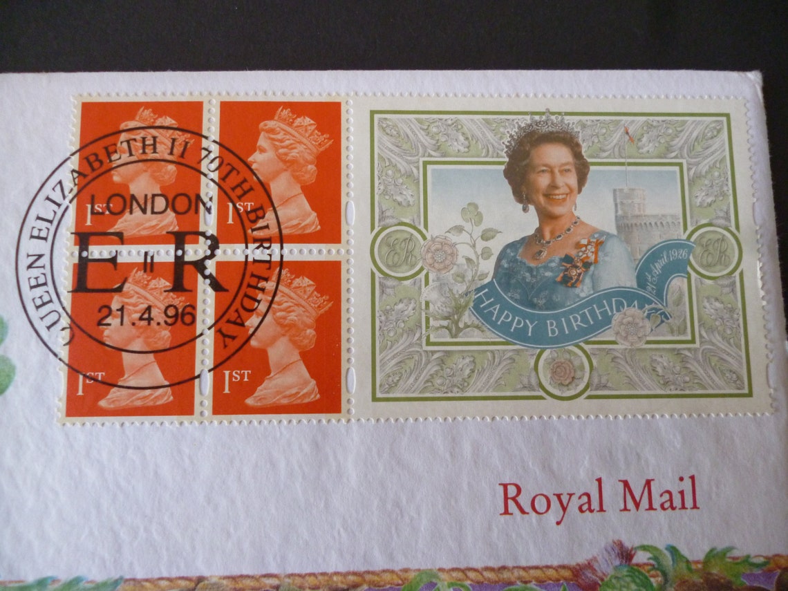 1996 Royal Mint Royal Mail coin first Day Cover with a 1996 | Etsy